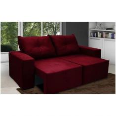 Imagem de Sofá Montana Retrátil E Reclinável Jw Vinho