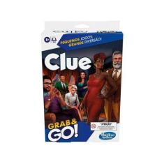 Imagem de Jogo Clue Tabuleiro Grab and Go Hasbro