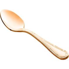 Imagem de CJ 12 COLHERES P/CAFÉ DE PVD ROSE GOLD CROISÉ