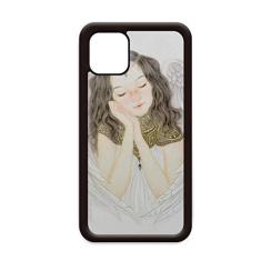 Imagem de White Wing Pretty Girl Pintura chinesa para iPhone 12 Pro Max Capa para Apple Mini Mobile Case