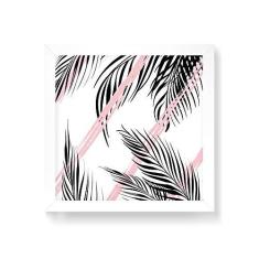 Imagem de Arte Maníacos Quadro Decorativo Palmeiras Escandinavas - 50x50cm (Moldura em laca )