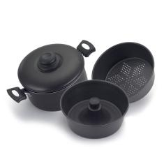 Imagem de Panela Multiuso 3 Em 1 Alumínio Nacional Antiaderente