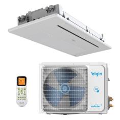 Imagem de Ar-Condicionado Split Inverter Cassete 12000 BTUs Elgin 1 Via One Air Quente e Frio KOQI12C2WA/KOQE12C2CA 220V