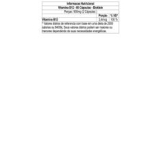 Imagem de Vitamina B12 - 60 Cápsulas - Bioklein