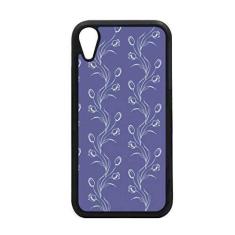 Imagem de Capa para iPhone XR com tulipa pintada à mão para proteção de telefone Apple
