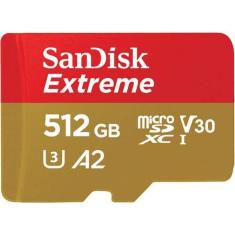 Imagem de Cartão Memória Sandisk Extreme Micro Sd Xc 512Gb Uhs-I