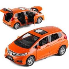 Imagem de Miniatura Carro Honda Fit 1:32 Abre 4 Portas Luz - Jackienkim