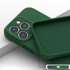 Imagem de Capa de telefone de silicone líquido para Huawei Honor 10 10i 20 Lite 30 honor 50 SE 60 70 Pro capa protetora de lente sólida, verde escuro, For Honor 10