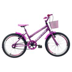 Imagem de Bicicleta Aro 20 Feminina Infantil Tridal Pink