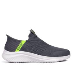 Imagem de Tênis Masculino Skechers Ultra Flex 3.0 Viewpoint Cinza/verde-Masculino
