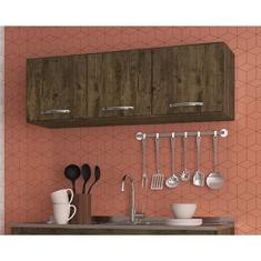 Imagem de Armário de Cozinha Aéreo 3 Portas Light Irm Móveis Itaúba