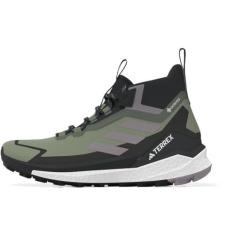Imagem de adidas Tênis de caminhada feminino Terrex Free Hiker 2 Gore-Tex, Verde prateado pré-amado Fig-Carbono, 40