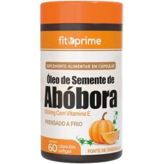 Imagem de Óleo de Semente de Abóbora 1000mg Com Vitamina E 60cps