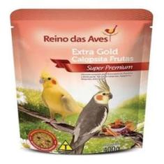 Imagem de Ração Extra Gold Calopsita Frutas 400gr - Reino Das Aves