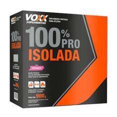 Imagem de Voxx Whey Protein 100% Pro Isolada Morango Sachê 900G