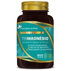Imagem de TriMagnésio (Taurato, Malato e Bisglicinato) 60 Vegan Caps - Flora Nativa