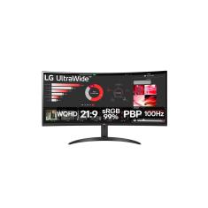 Imagem de Monitor VA 34 " Curva LG WQHD 34WR50QC-B