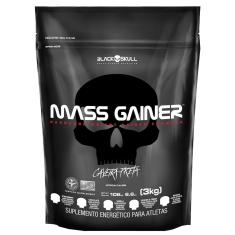 Imagem de Hipercalórico Mass Gainer - 3Kg - Refil - Black Skull-Unissex