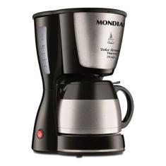 Imagem de Cafeteira Elétrica Dolce Arome Mondial C-33jt-24x Inox Cafeteira dolce arome mondial thermo c-33-jt-24x 127v