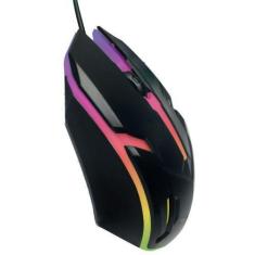 Imagem de Mouse Para Jogos Computador Gamer Fps Rgb 1200 Dpi Aderente Claw - Dur