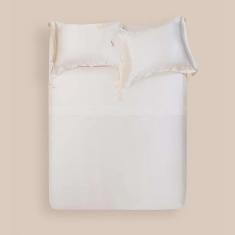 Imagem de Jogo de Cama King Altenburg Haus Seda Mulberry Bege