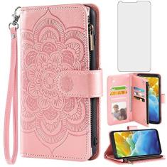 Imagem de Asuwish Capa de telefone para LG Stylo 4 capa carteira com protetor de tela de vidro temperado e suporte flip para cartão de crédito celular Stylo4 Plus LGstylo4 Sylo4 Style 04 4+ Q Stylus Alpha