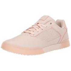Imagem de adidas Tênis de golfe feminino Retrocross Spikeless, Quartzo Wonder, 35