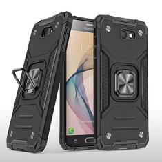 Imagem de COGOTO Capa Samsung Galaxy J7 Prime Case de Celular ShockProof protetora Anti-queda Hard PC + TPU Soft dupla proteção Acabamento em pintura de grau automotivo função de Suporte Kickstand Case: