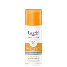 Imagem de Protetor Solar com Cor Eucerin Sun Oil Control Tinted FPS 70