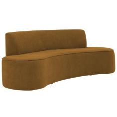 Imagem de Sofá 02 Lugares 150cm Mônaco Camurça Caramelo Queimado - Nexta Casa