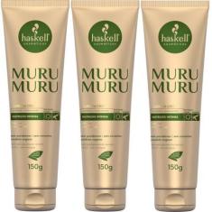 Imagem de Kit 3 Leave In Haskell Creme De Pentear Murumuru 150Gr