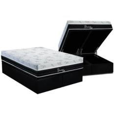 Imagem de Cama Box Baú Queen: Colchão Molas Polar Masterpocket Ensacadas Diamond