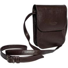 Imagem de Bolsa Capanga Transversal Carteiro Masculina de Couro - Kenia e Katia,