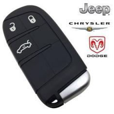Imagem de Carcaça de Chave Chrysler Dodge Jeep 3 Botões