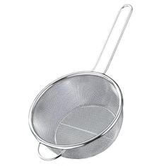 Imagem de HEMOTON Escumadeira para macarrão e macarrão, cesto de aço inoxidável, coador para alimentos, coador de peru, cestas para fritura, batatas fritas, cestas para cozinha
