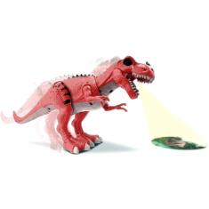 Imagem de Boneco Tiranossauro Rex Anda De Verdade Com Som Luz Projetor