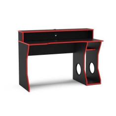 Imagem de Mesa Computador Gamer Fremont Preto/Vermelho - Politorno