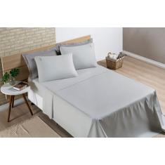 Imagem de Jogo De Cama Liana King 04 Peças 100% Algodão Percal 200 Fios - Mayra