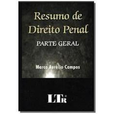 Imagem de Livro - Resumo de direito penal - parte geral