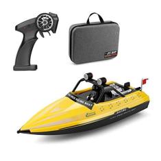 Imagem de SIMBAE Barco RC WL917 RC Boat 2.4GHz Controle Remoto Barcos RC Jet Boat 16km/h RC Boat Brinquedo Presente para Crianças Adultos Meninos Pacote de Saco de Armazenamento