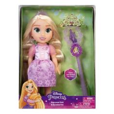Imagem de Boneca Princesas Disney Rapunzel C/ Varinha Multikids Br1928 - Multila