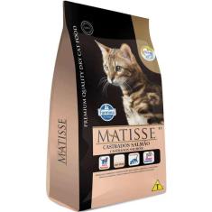Imagem de Ração Farmina Matisse Salmão para Gatos Adultos Castrados - 2 Kg