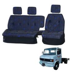 Imagem de Sofá Cama Banco Completo Mercedes 710 / 912 / 914 Azul - Pampa