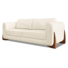 Imagem de Sofá 4 Lugares Yves Linho Rústico Natural