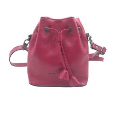 Imagem de Bolsa Mariart Couro Saco Transversal Minijade-Feminino