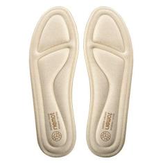 Imagem de Palmilha de espuma de memória masculina da Riemot, palmilha interna de substituição super macia para tênis de corrida, botas de trabalho, acolchoamento confortável, inserção de sapatos bege 40
