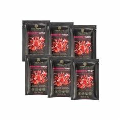 Imagem de Kit 6X: Red Berry Whey Sachê Essential Nutrition 30g