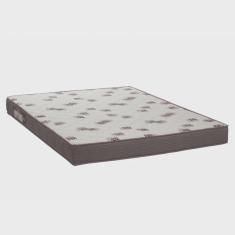 Imagem de Colchão Casal Queen Light Bordado Espuma D28 158x198x14cm - Ortobom