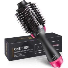 Imagem de Escova Secadora Cabelo Profissional Seca Alisa Modela 3Em1 - DRAIK