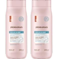 Imagem de kit 2 Creme Loção Corporal Hidramais Perfume de Bebê 200ml